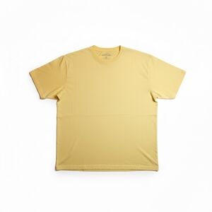 Eddie Bauer Classic Yellow Cotton Tee